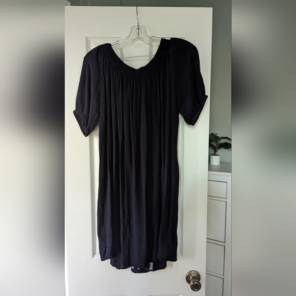 Loft Embroidered Swing Off Shoulder Dress - Picture 11 of 15